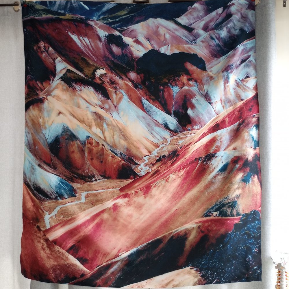 New Mountain Wall Tapestry 51" x 60"